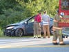 Two cars crashed on Route 3A in Hooksett July 24.