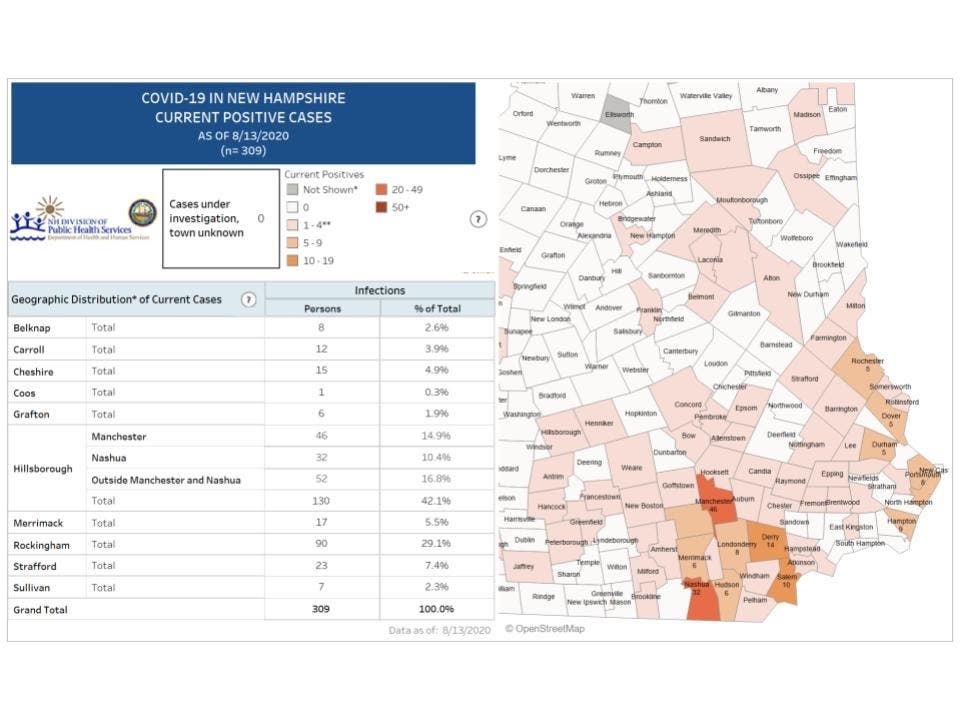 The current case map from Aug 13.