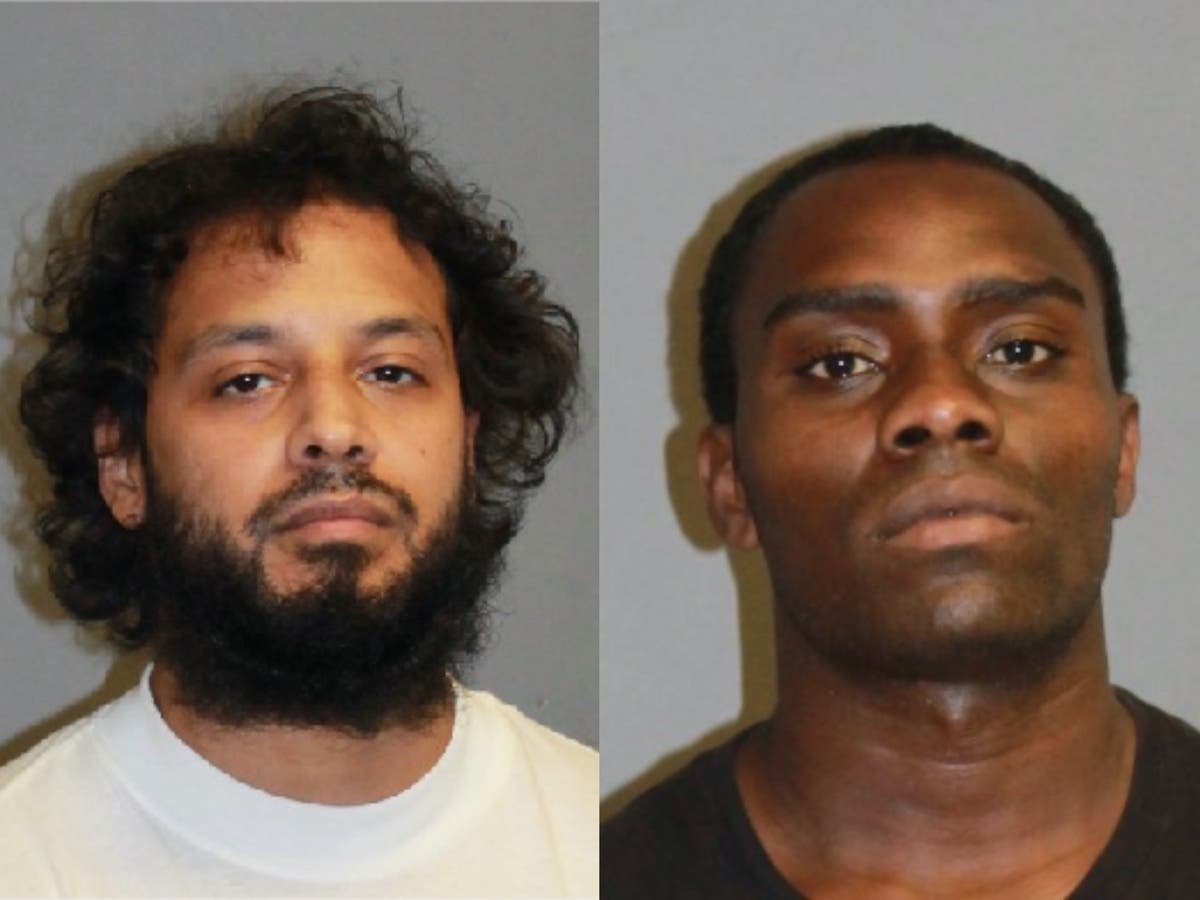 Israel Carrillo, left, and Raeshawn Ferguson, both of Nashua, were arrested Aug. 18.