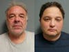 Scott William Doan of North Hampton, left, and Edward Pitt of Canton, Massachusetts, were both arrested Aug. 28.