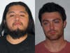Osbaldo Lopez-Andres, left, and Jacob Silverstein were arrested by police.