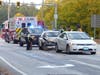 Concord firefighters and police were sent to East Side Drive for a two-vehicle crash Sept. 26. 