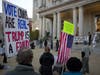 Scenes from the Democracy Defenders Coalition rally at the Statehouse in Concord on Nov. 4. 