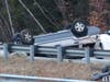 A Jeep rolled over on Interstate 89 north in Bow on Nov. 25. 