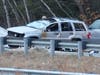 A Jeep rolled over on Interstate 89 north in Bow on Nov. 25. 