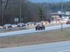 A Jeep rolled over on Interstate 89 north in Bow on Nov. 25. 