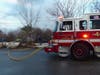 Concord firefighters extinguished a fire at a homeless camp on Storrs Street on Dec. 13. 