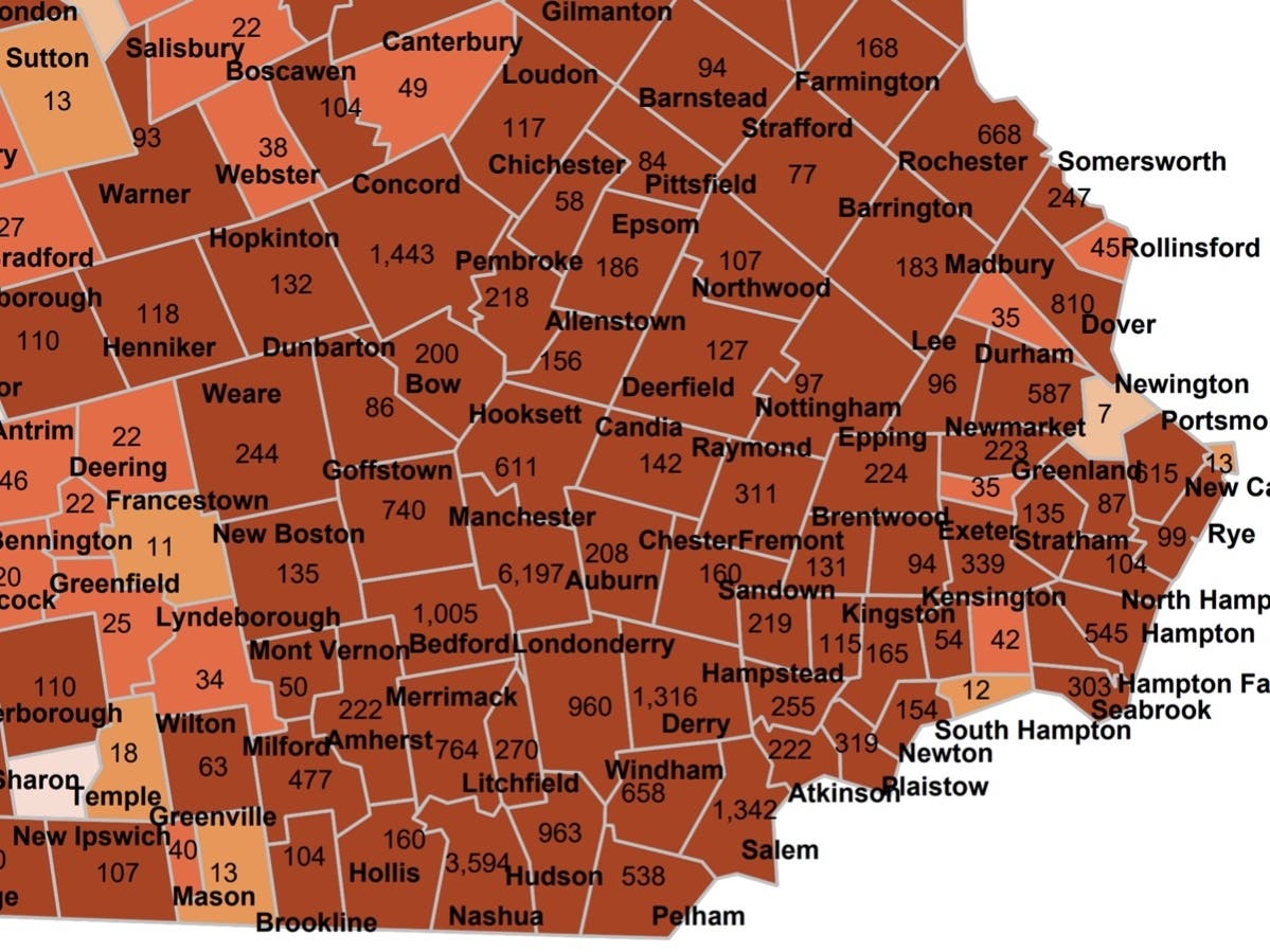The community accumulative case counts from March 1 to Dec. 26 but does not include another 732 cases where the residency is unknown. 