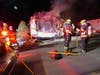 Numerous firefighters were sent to the Breezy Acres Cooperative Park in Epsom on Jan. 24 for a home fire. 