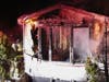 Numerous firefighters were sent to the Breezy Acres Cooperative Park in Epsom on Jan. 24 for a home fire. 