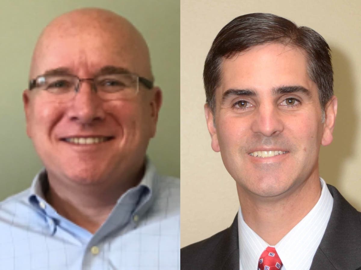 Garth McKinney, left, and Mario Andrade will work, on an interim basis, between Feb. 1 and June 30 to lead Gate City schools.