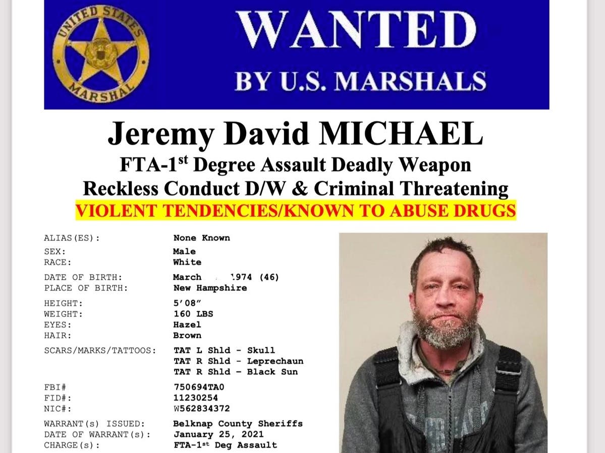 Jeremy David Michael is wanted on first-degree assault, reckless conduct, and criminal threatening charges. Have you seen him?