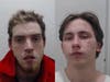 Cameron Ayers of North Hampton and James Dustin of Hampton were arrested on Feb. 4 after an early morning gas station robbery and later, car break-in allegations. 