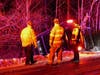 Concord police and firefighters were sent to a crash on Hopkinton Road on Feb. 10. 