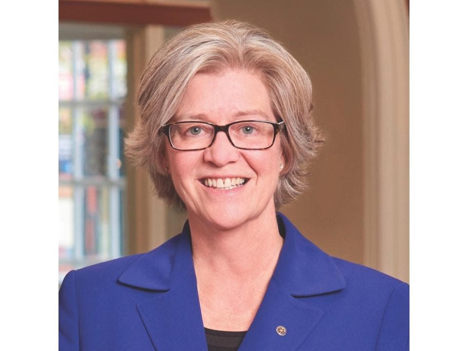 Linda Lorden, the president and CEO of Merrimack County Savings Bank.