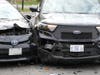 A Concord police SUV and a Toyota Prius collided at the intersection of Washington and Rumford streets on April 20.