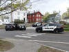 A Concord police SUV and a Toyota Prius collided at the intersection of Washington and Rumford streets on April 20.