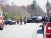 A three-vehicle crash sent drivers to Concord Hospital on April 27. 