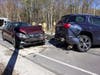 A three-vehicle crash sent drivers to Concord Hospital on April 27. 