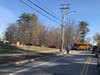 A return to traffic outside of Rundlett Middle School on April 19.