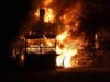 A fire at 667 Borough Road in Pembroke on May 4.