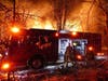 A fire at 667 Borough Road in Pembroke on May 4.