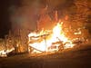 A fire at 667 Borough Road in Pembroke on May 4.