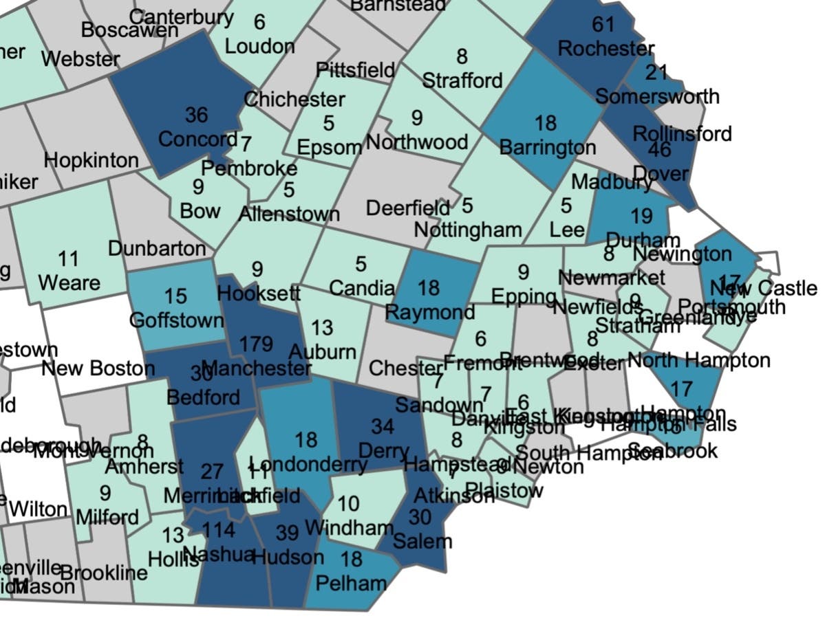 4 More COVID19 Deaths In New Hampshire 48Hour Update Portsmouth