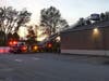 A chimney fire and fire behind a smoker was reported at the Smokeshow Barbeque on Fort Eddy Road on May 18.