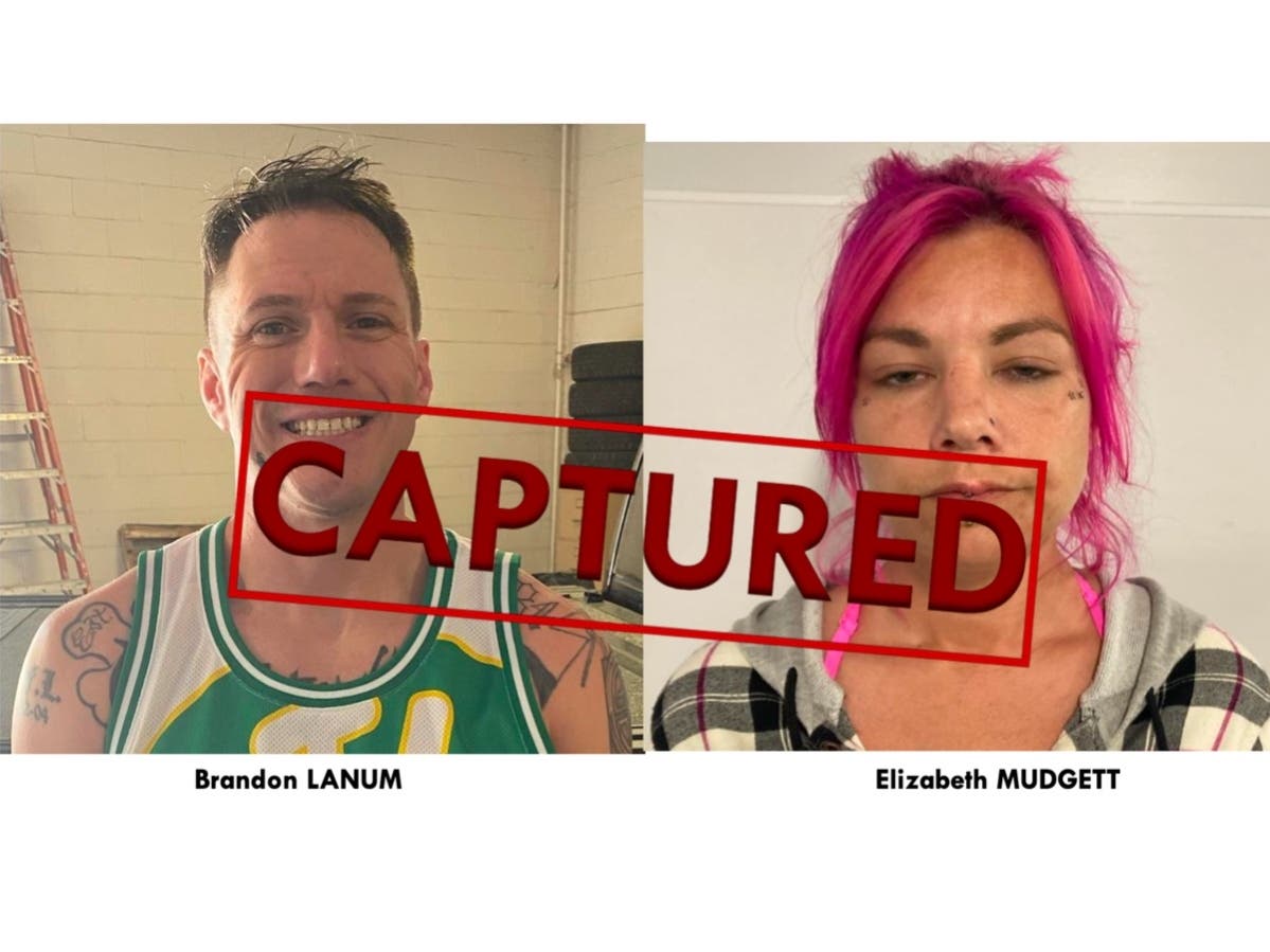 Brandon Lee Lanum and Elizabeth Mudgett were arrested on May 17 in Durham. 