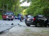 A multi-vehicle crash was reported at West River Road near Cross Road in Hooksett on June 13.