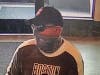 Police are seeking tips about a “person of interest” from an attempted bank robbery on June 28. 