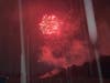 The fireworks display on July 4 at Memorial Field in Concord. Yes, that is rain. 