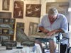 Slate carving with Michael Updike