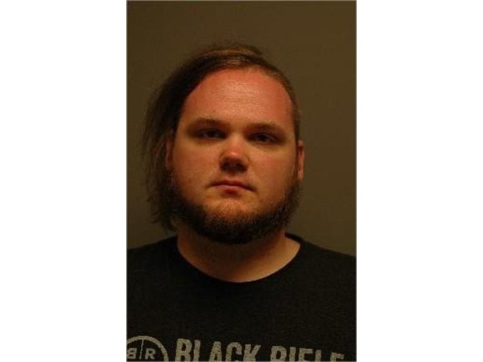 James Kaupelis was arrested on Aug. 2, on 12 possession of child sexual abuse images charges.