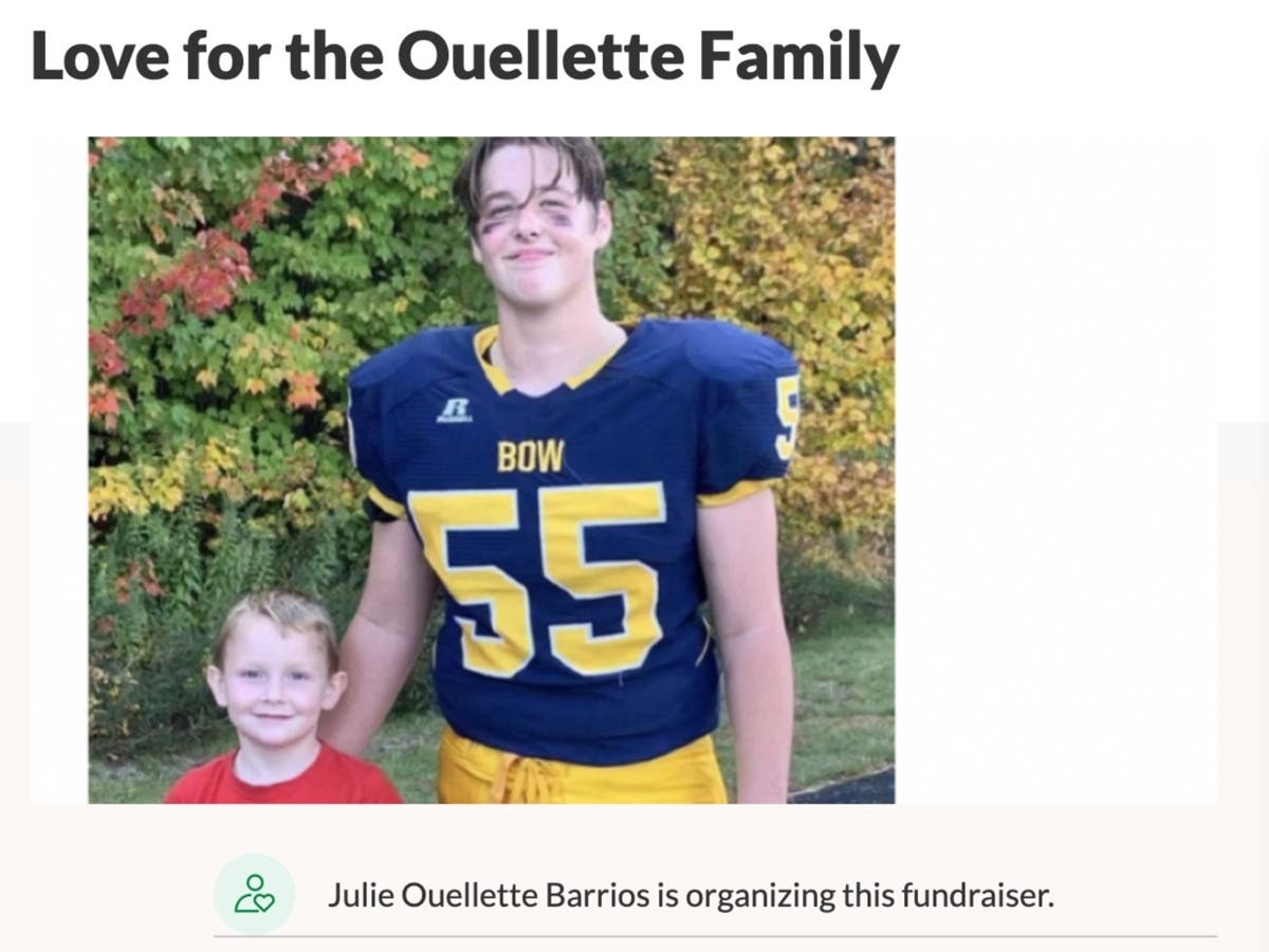 Nicholas Ouellette, 16, and Gavin Ouellette, 6, died in a crash on Interstate 89 in Concord on Sept. 10.