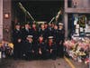 Concord firefighters attending funerals in 2001. 
