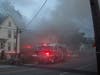 Concord and capital region firefighters are battling an apartment building fire on South Street in the South End of Concord on Sept. 23.
