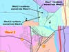 The proposed shift of residency to voting Wards 1, 2 and 3. 