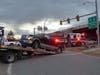 Two vehicles collided on Loudon Road on Nov. 19.