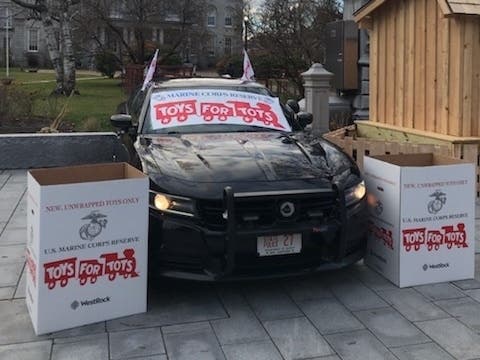 New Hampshire State Police troopers will be collecting toys for tots through Dec. 10.