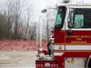 Concord firefighters clean up a gas spill on Sheep Davis Road on Dec. 11. 