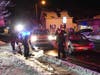 A man was taken to Concord Hospital after being struck by a car on North State Street on Dec. 27. 