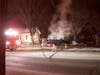 A garage fire was extinguished on Manchester Street on Jan. 12. 
