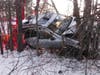 A driver and passenger were sent to Concord Hospital after crashing an SUV on Interstate 89 north in Hopkinton on Jan. 14. 