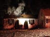 Firefighters from around Concord battle a blaze in Dunbarton on Robert Rogers Road on Jan. 22.