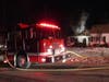 Firefighters from around Concord battle a blaze in Dunbarton on Robert Rogers Road on Jan. 22.
