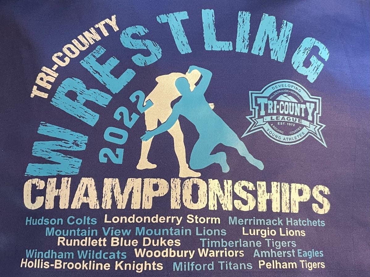 The Amherst Middle School Eagles and the Timberlane Regional Middle School Tigers tied for first place in the Tri-County League Tournament in Pelham on Feb. 6. 