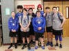 Rundlett Middle School Blue Dukes wrestling team medal winners. 
