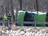 Fire and rescue teams as well as New Hampshire State Police were sent to a truck crash in Warner on March 10.